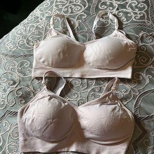 2 Auden nursing bras
